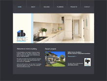 Tablet Screenshot of irvinesbuilding.com.au